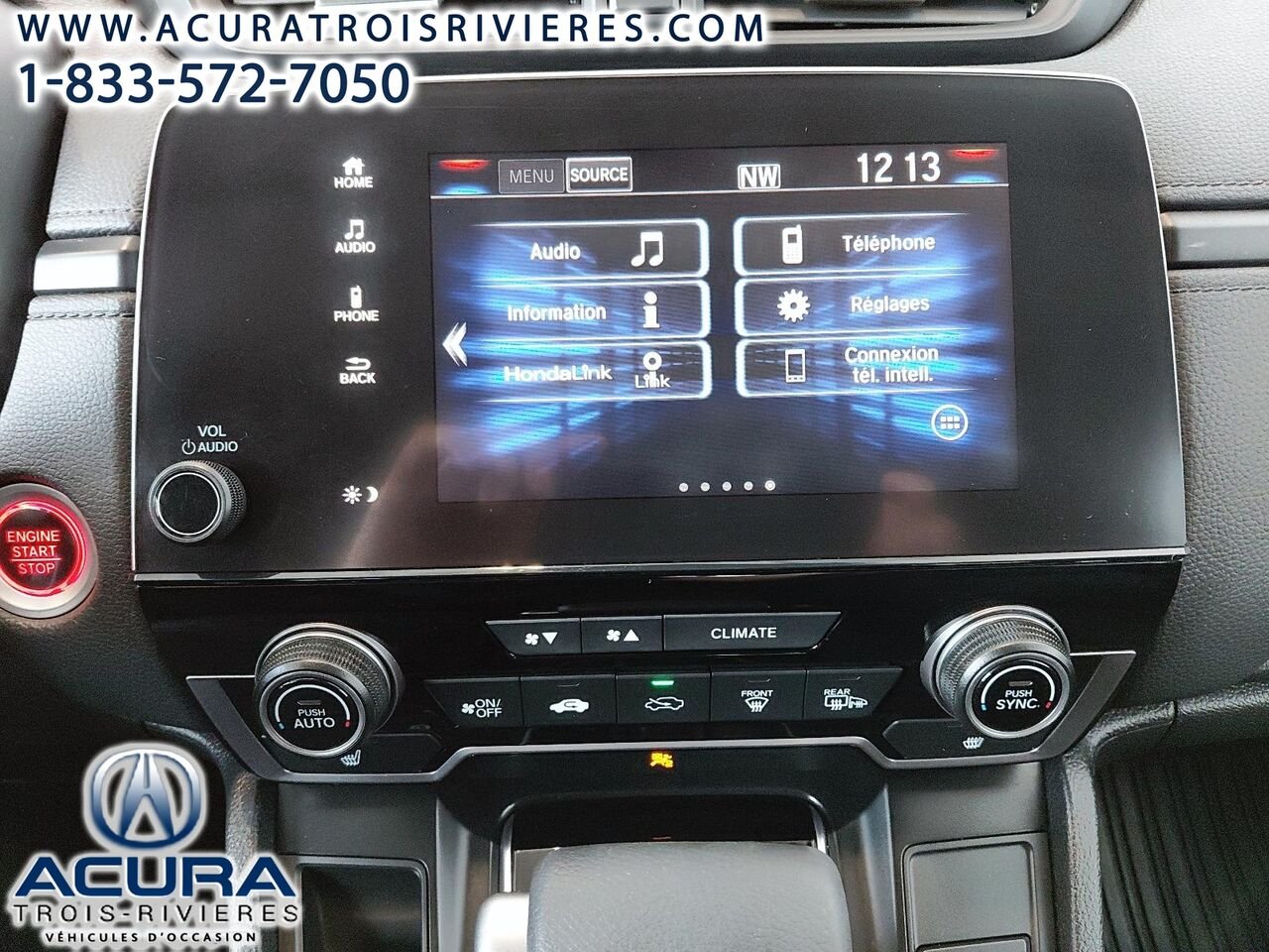Honda CR-V LX AWD 2019 Noir Trois-Rivières - photo #22