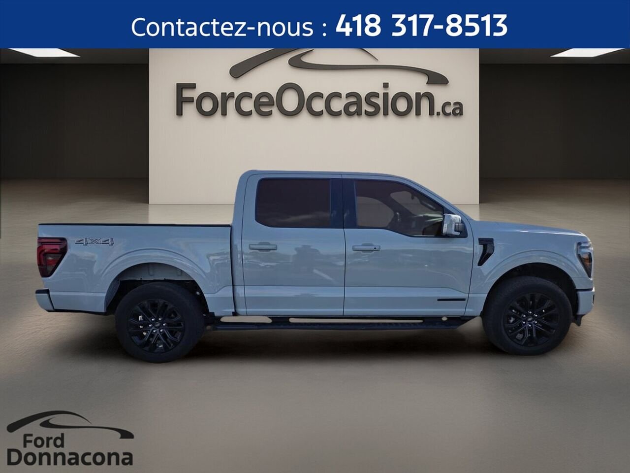 Ford F-150 2024 Gris Donnacona - photo #3