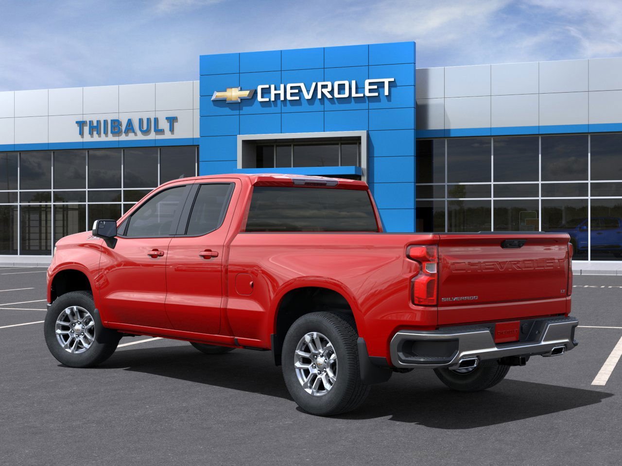 2025 Chevrolet Silverado 1500 LT Red Hot Saint-Eustache - photo #2