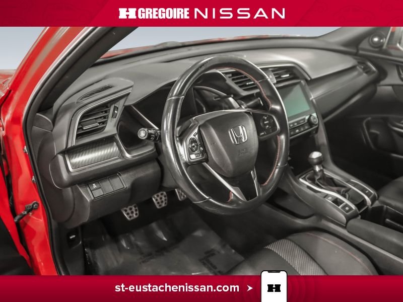 Honda Civic SE4419 | Manual SI MAGS GPS CLIMATISATION RARE 2019 Rouge Laval - photo #29