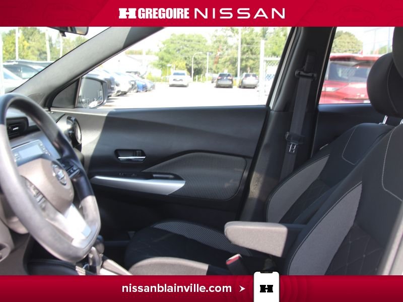 Nissan Kicks BP6378 | SV TRES BAS KILO AUCUN ACCIDENT SIEGE CHAUFFANT 2019 Blanc Laval - photo #11