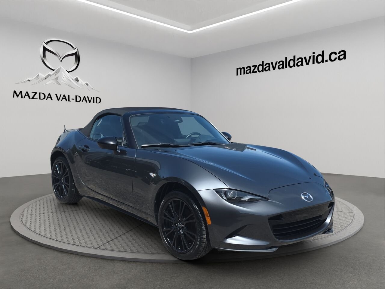 2024 Mazda MX-5 GS BM, NAVIGATION, CAMÉRA DE RECUL, DÉCAPOTABLE Grey Val-David - photo #4