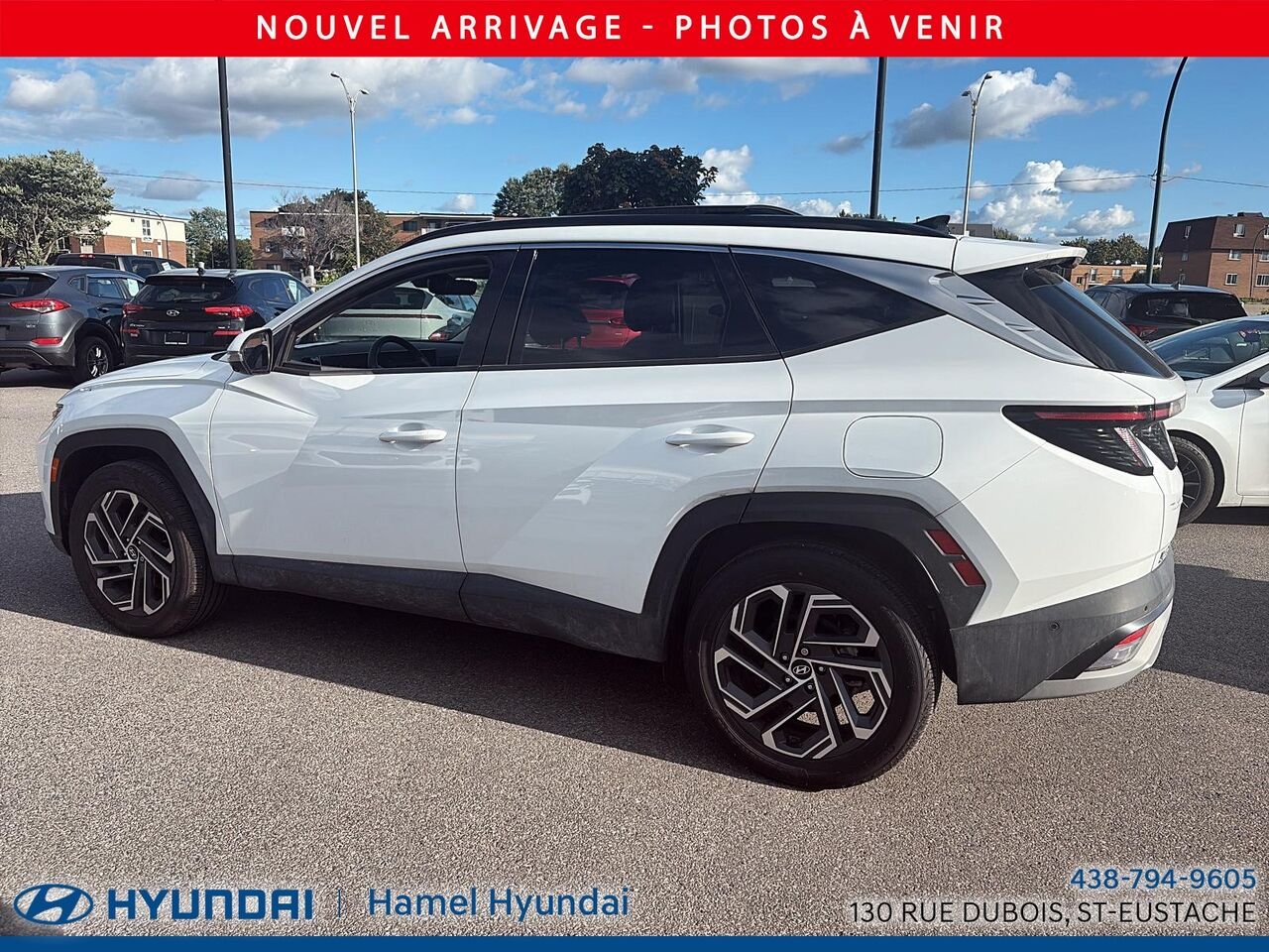 2025 Hyundai Tucson Hybrid White Saint-Eustache - photo #4