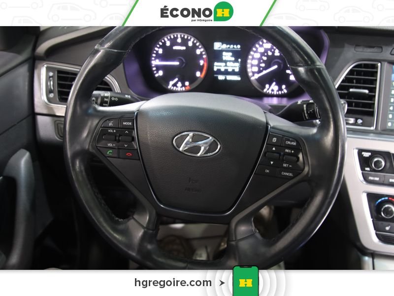 Hyundai Sonata 822298 | 2.4L SPORT TECH AUTO A/C GR ELECT MAGS 2016 Blanc Laval - photo #13