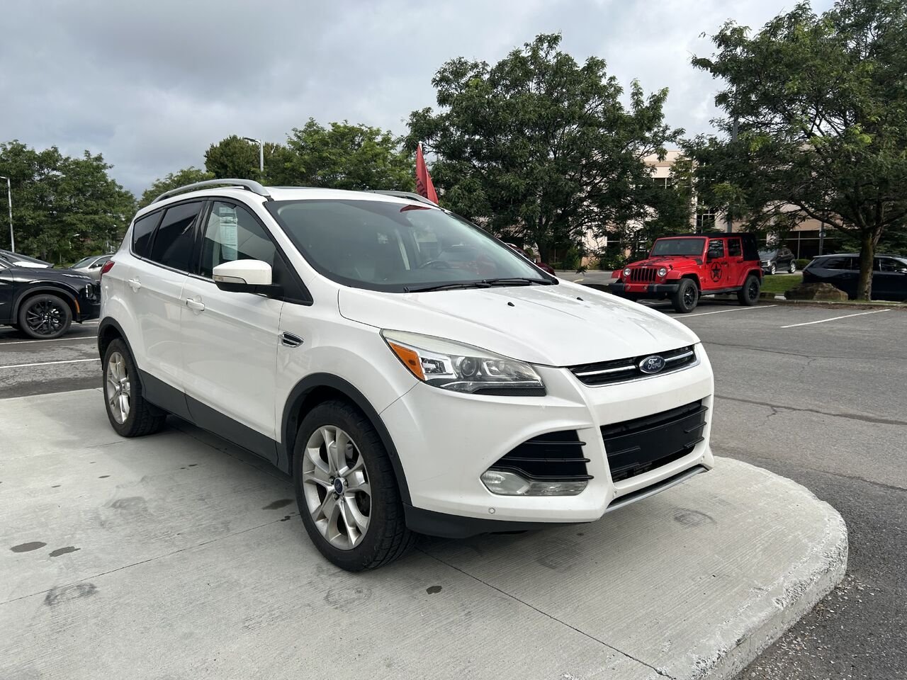 Ford Escape Titanium 2016 Blanc Châteauguay - photo #5