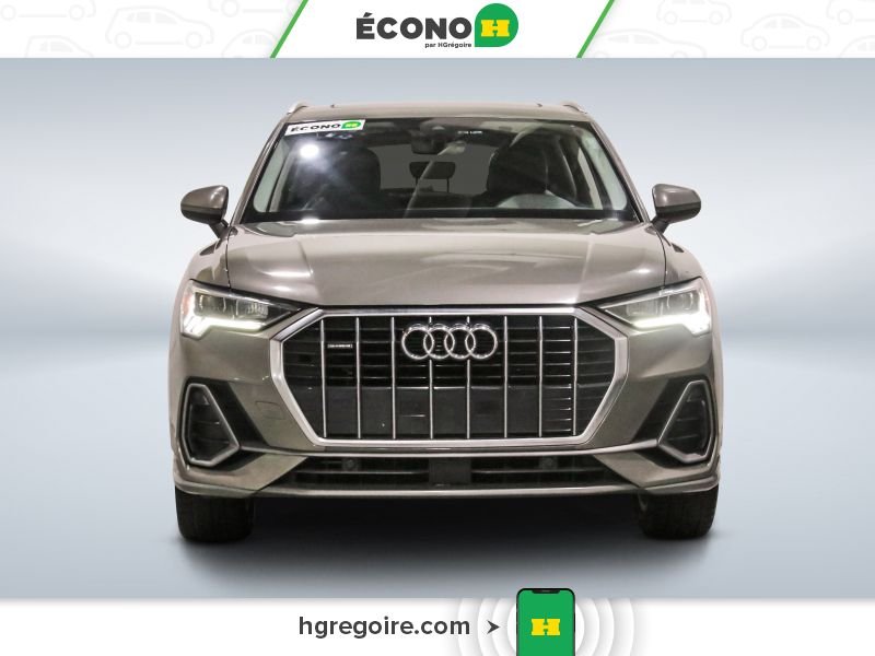 2019 Audi Q3 Progressiv AWD AUTO A/C CUIR TOIT MAGS CAM RECUL Grey