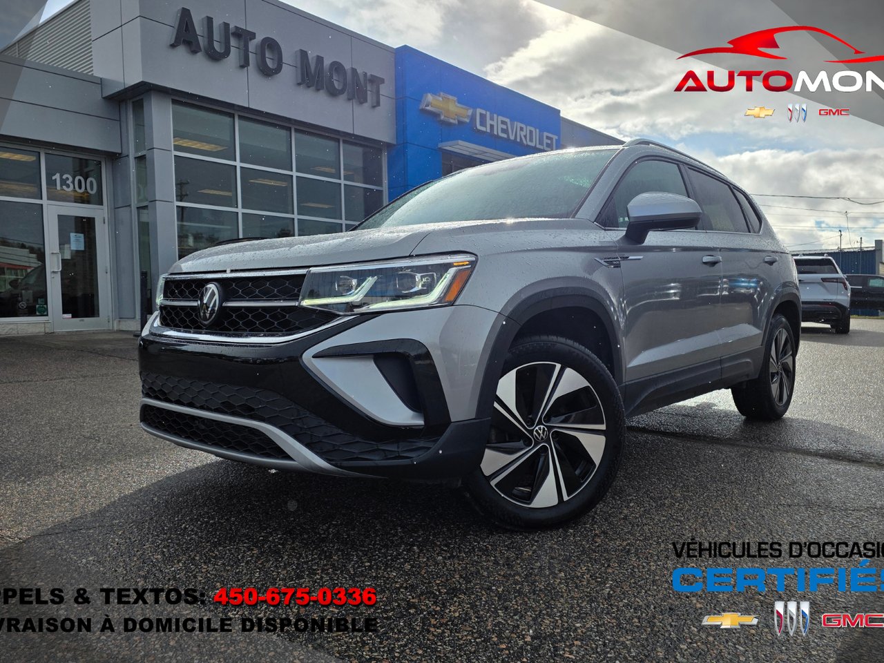 Volkswagen Taos Highline 4Motion 2024 Gris Mont-Laurier - photo #0