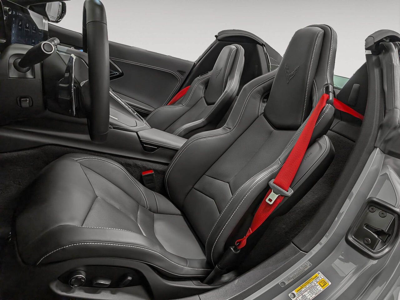 CHEVROLET CORVETTE STINGRAY CABRIOLET Exhaust Performance Suspension Active Bas Km 2024 Gris Sherbrooke - photo #13