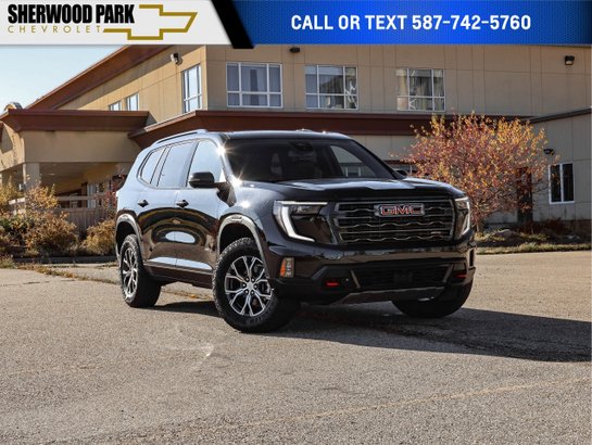 2025 GMC Acadia AT4 2.5L | Heated Seats Black