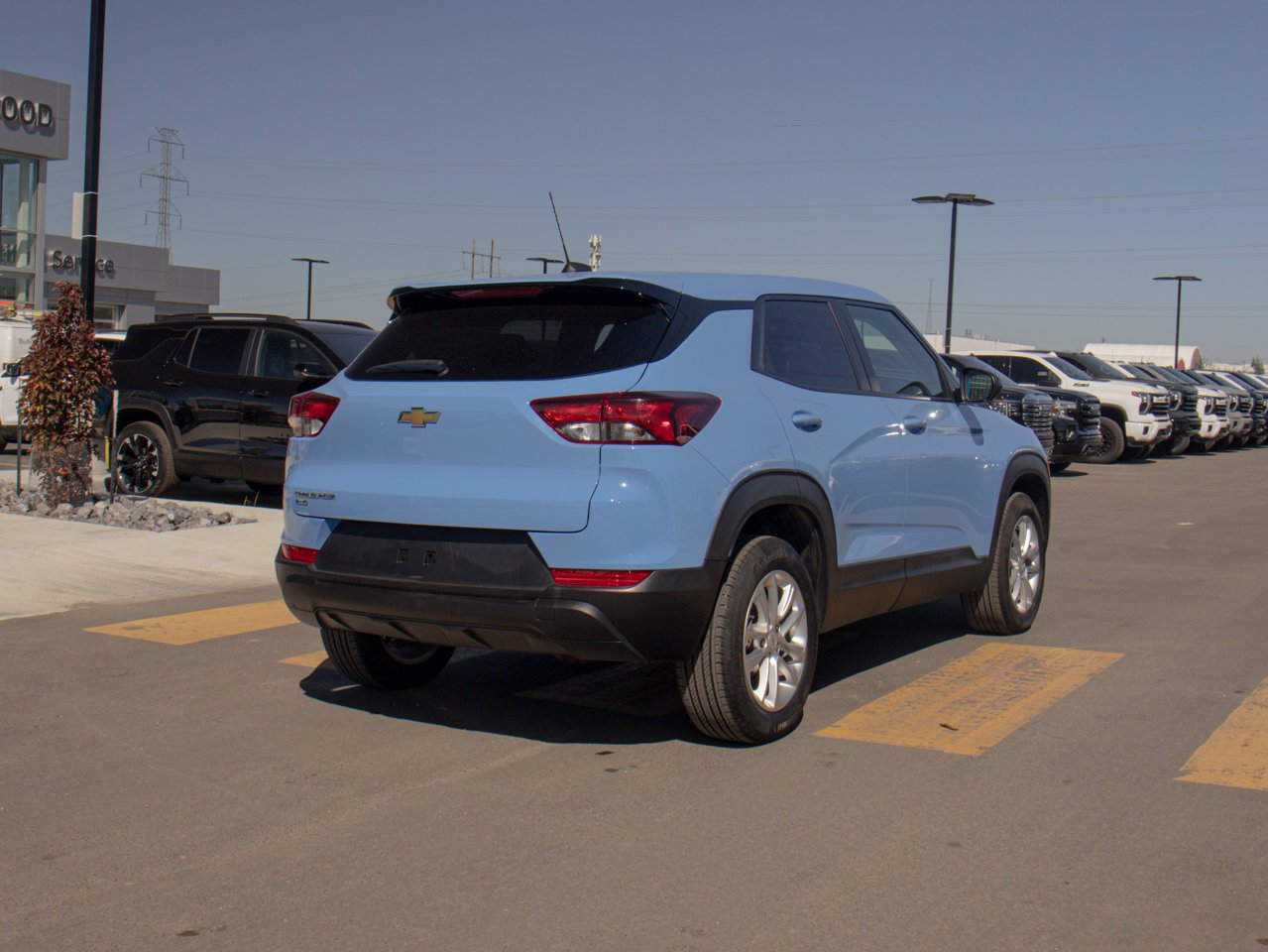 2024 Chevrolet Trailblazer AWD 4dr LS Blue Sherwood Park - photo #9