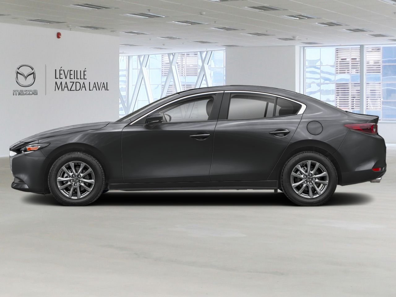 2026 Mazda Mazda3 GS TI i-ACTIV Machine Grey Metallic Laval - photo #1