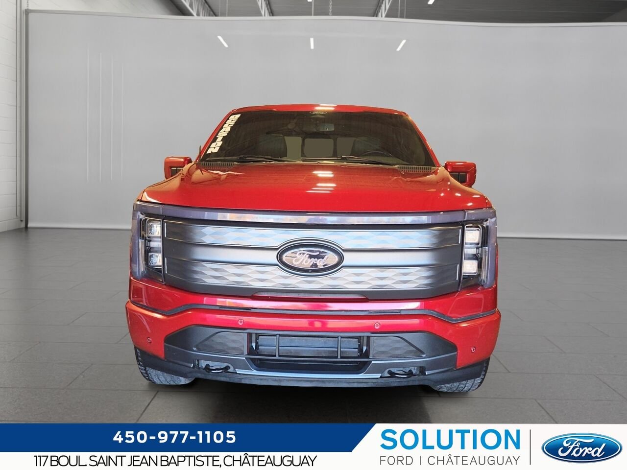 Ford F-150 Lightning LARIAT 2024 Rouge Saint-Eustache - photo #1