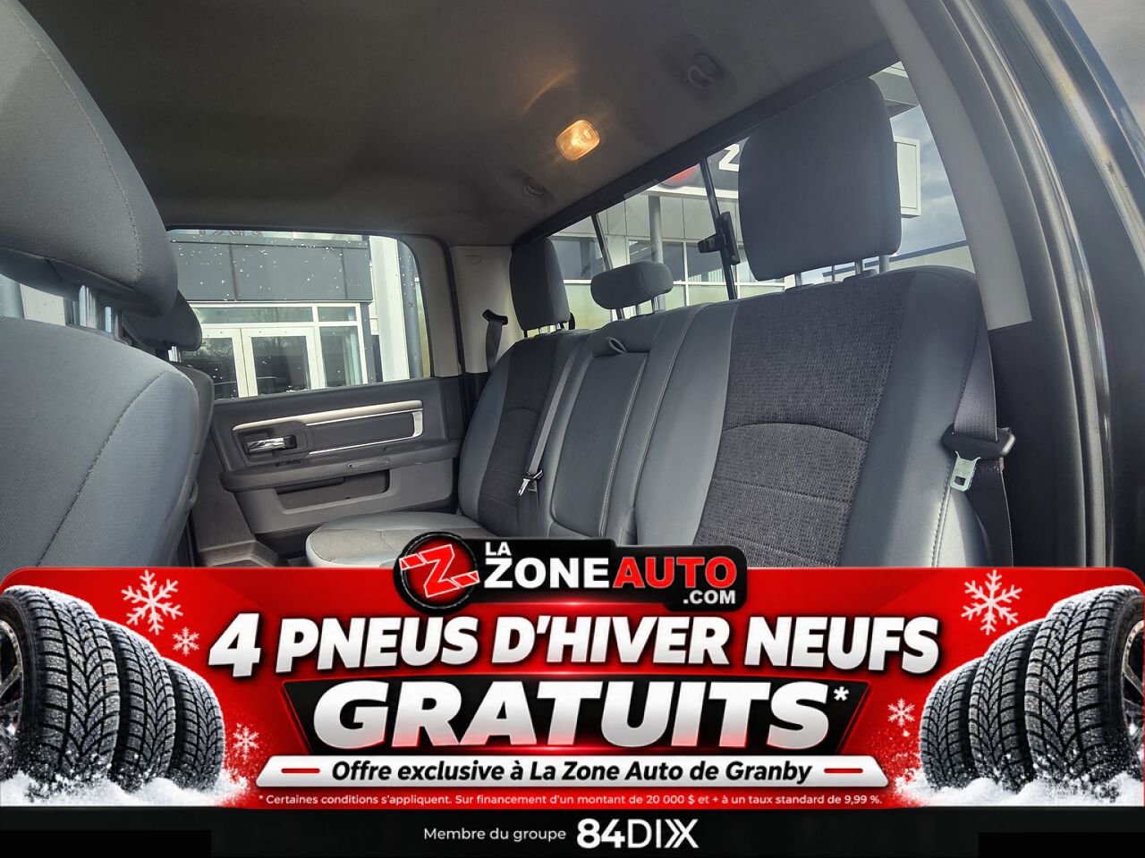 Ram 1500 Ecodiesel SLT 2019 Noir Granby - photo #13