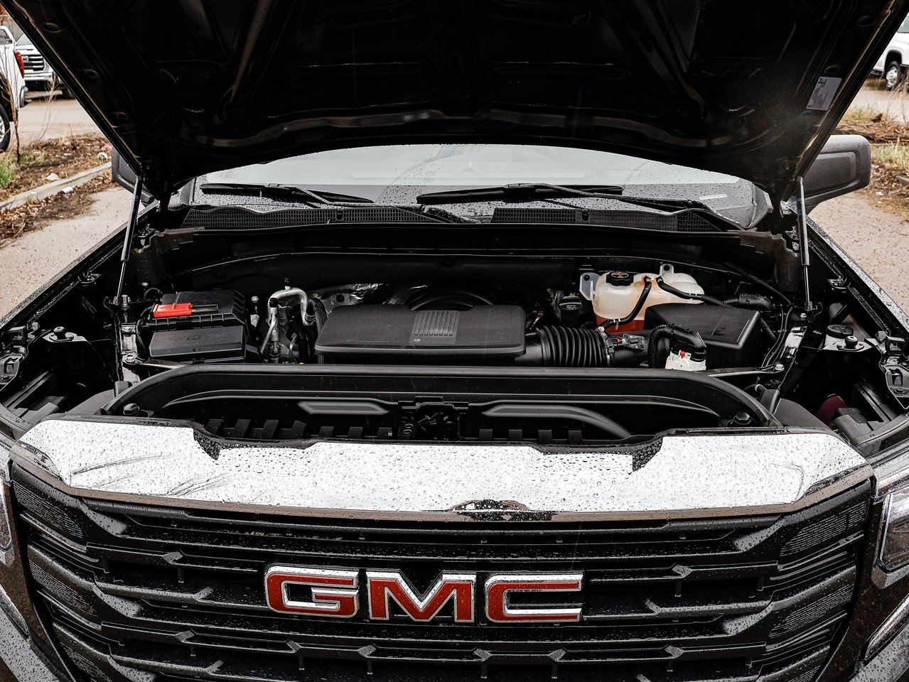 2024 GMC Sierra 1500 4WD Crew Cab 147 Pro Black Sherwood Park - photo #8