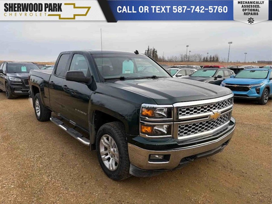 2014 Chevrolet Silverado 1500 LT Double Cab 5.3L | Tonneau Cover Rainforest Metallic