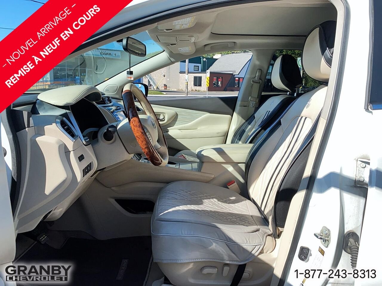 2015 Nissan Murano Traction intégrale 4 portes SL | 26-0881B White Granby - photo #10