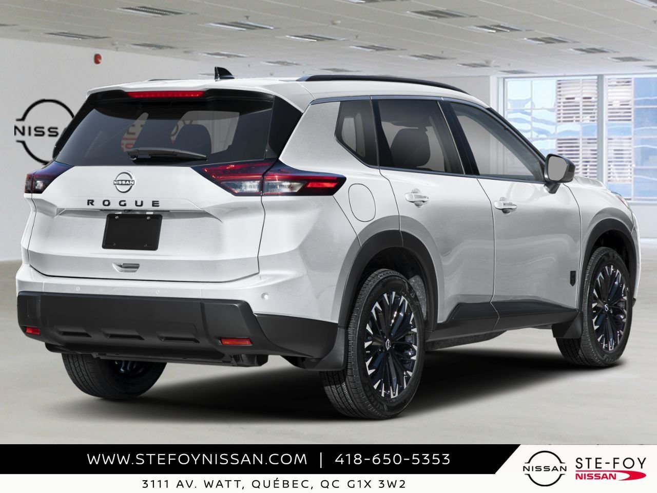 2026 NISSAN Rogue Everest White Tricoat Pearl Ste-Foy - photo #1