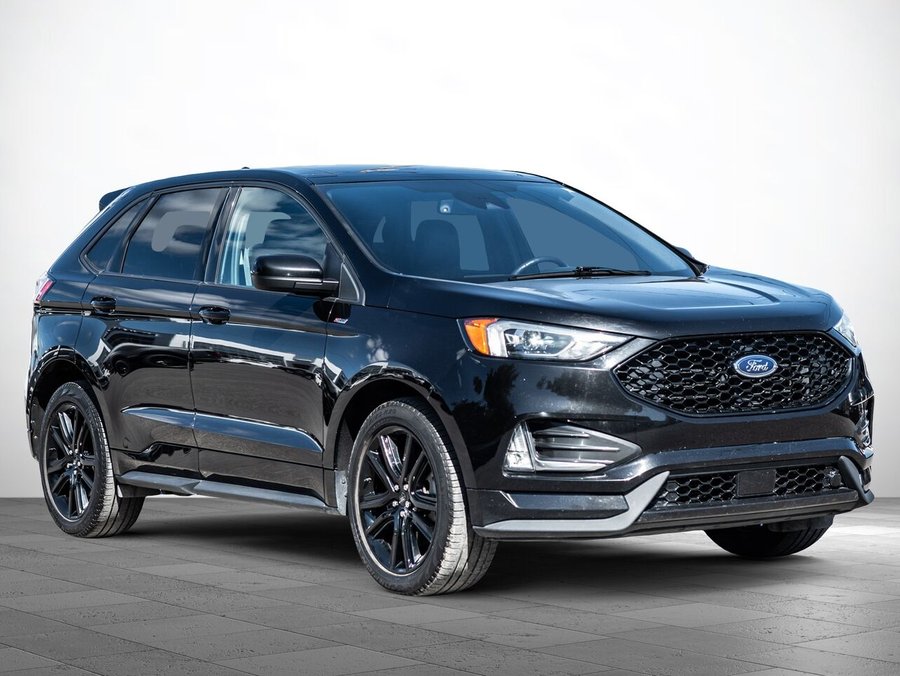 2022 Ford Edge ST-LINE AWD CUIR TOIT PANO CAMERA VOLANT CHAUFFANT Black