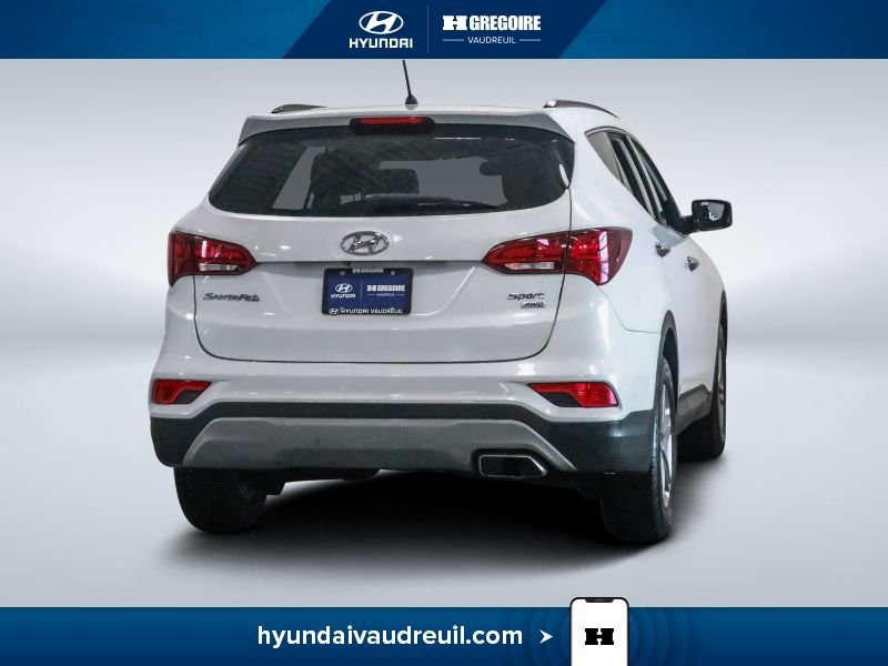 Hyundai Santa Fe 2018 Blanc Saint-Eustache - photo #10