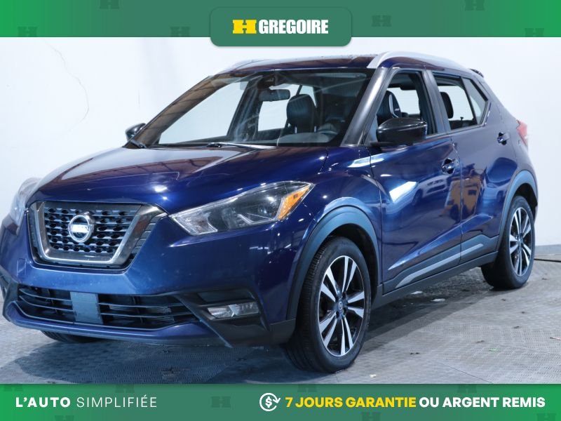 Nissan Kicks SR AUTO AC CUIR MAGS CAM RECULE BLUETOOTH 2020 Bleu