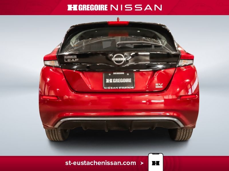 2023 Nissan Leaf Red Saint-Eustache - photo #8