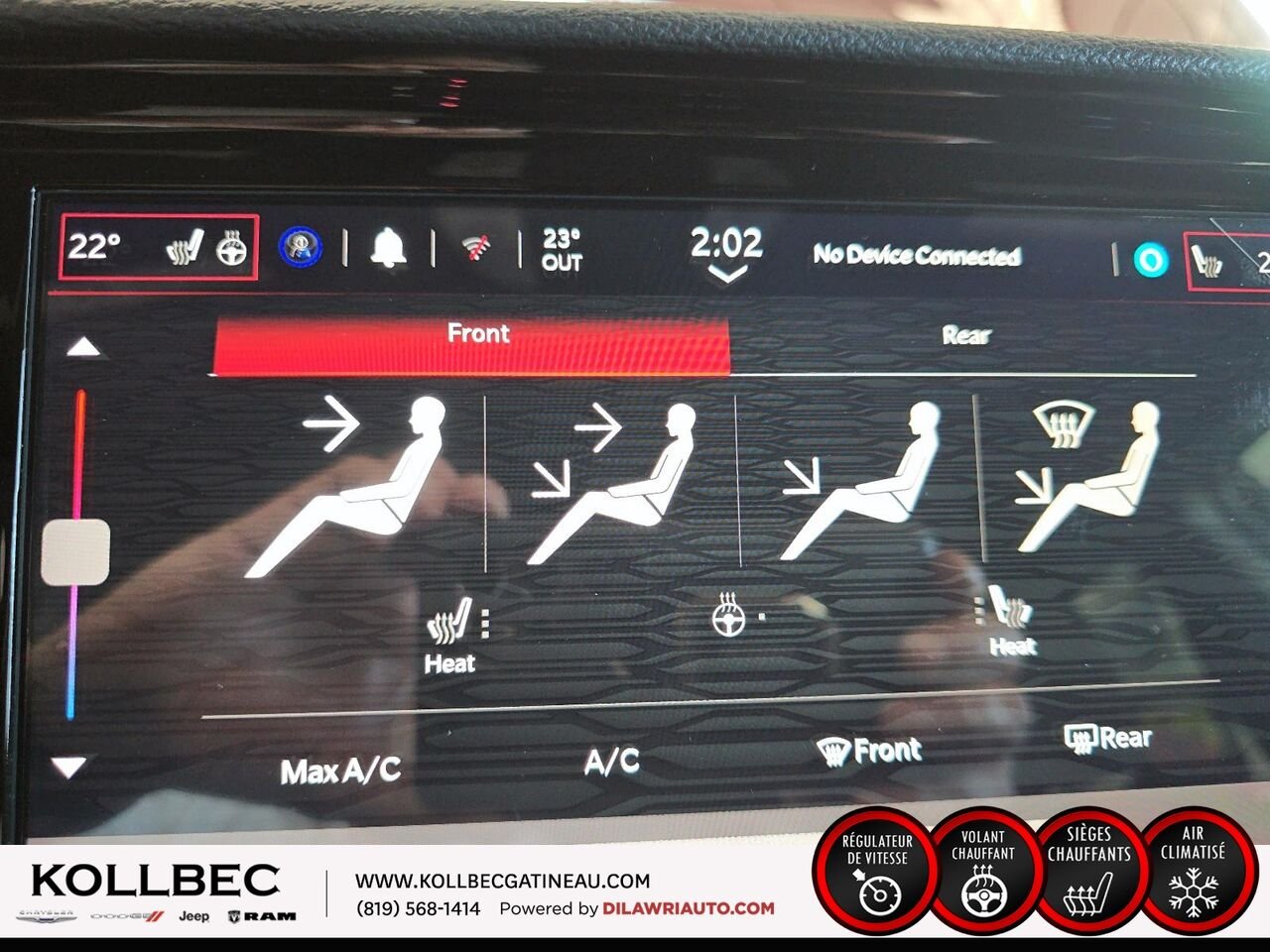 Dodge Durango 26140 | GT TI 2026 Couche nacrée rouge intense Gatineau - photo #6
