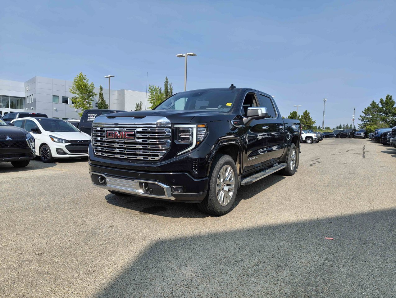 2024 GMC Sierra 1500 4WD Crew Cab 147 Denali Black Sherwood Park - photo #3