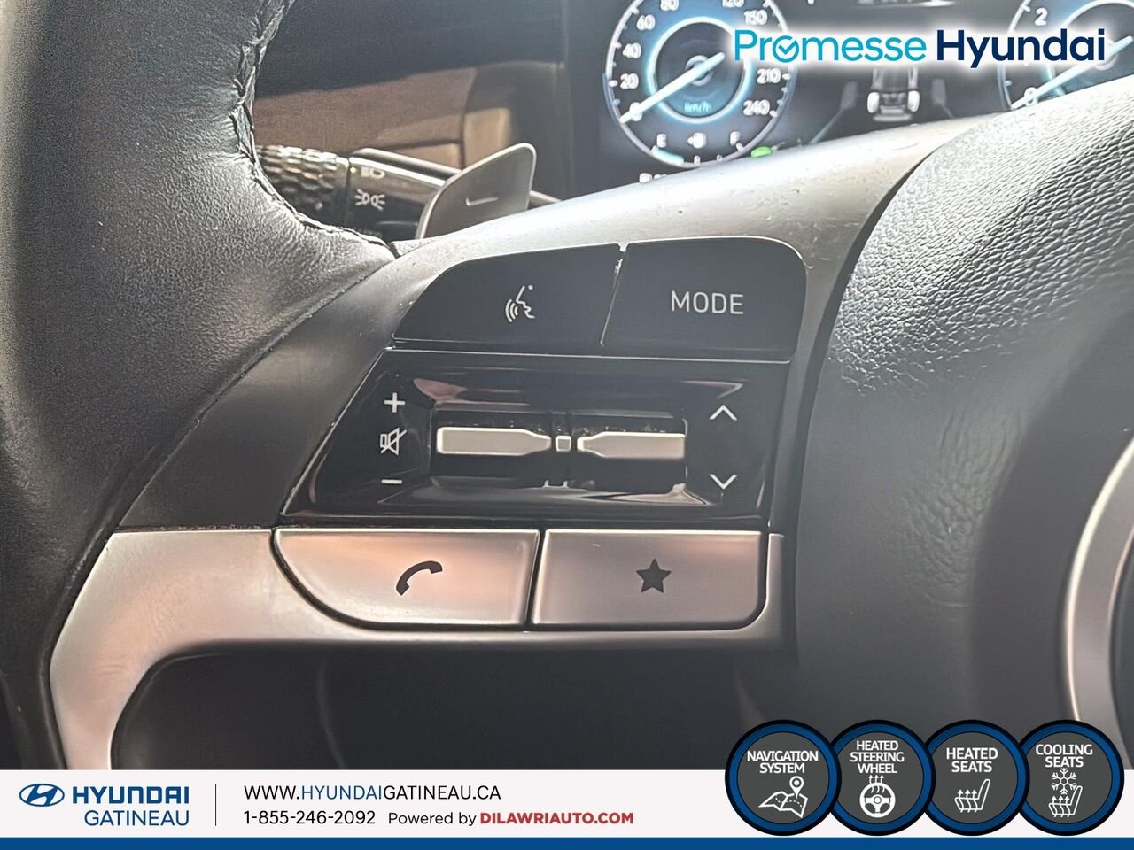 Hyundai Tucson hybride Ultimate TI*** cuir , toit ouvrant , navigation et plus *** 2022 Gris Ottawa & Gatineau - photo #12