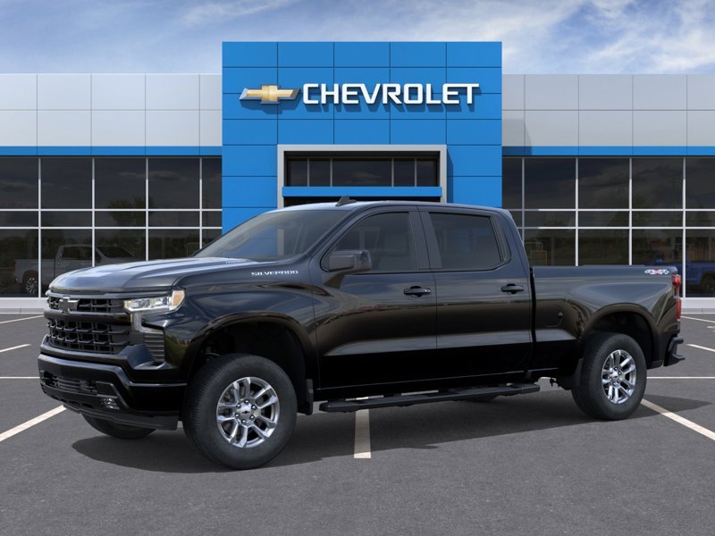 CHEVROLET Silverado 1500 RST cabine multiplace 4RM 157 po 2026 NOIR Gatineau - photo #1