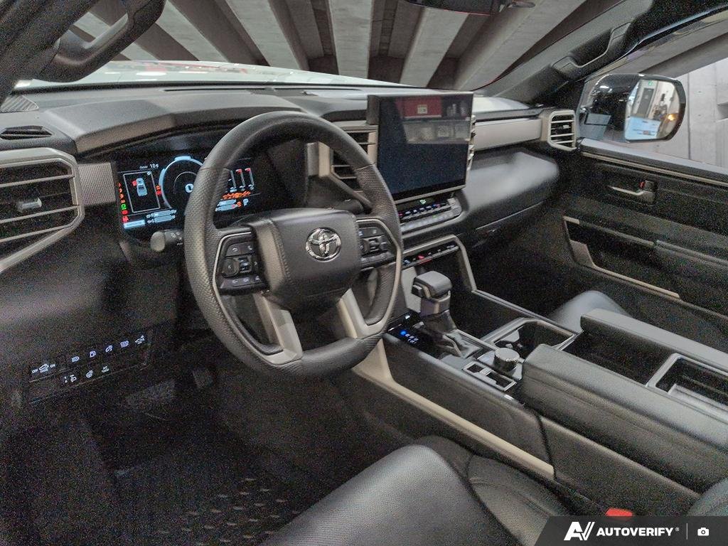 2025 Toyota Tundra S2501294 | 4x4 Crewmax Limited Hybrid White Edmonton - photo #12