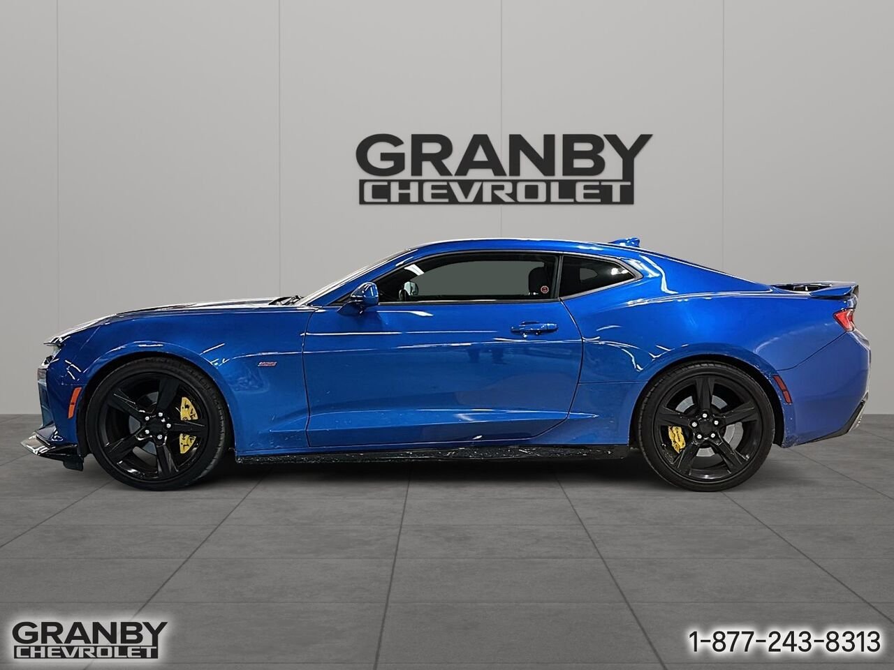 2018 Chevrolet Camaro Coupé 2 portes 2SS | G3721A Blue Granby - photo #8
