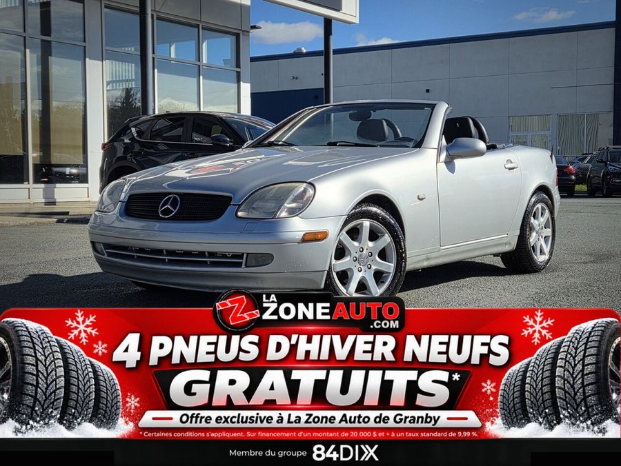 Mercedes-Benz SLK 230 Roadster 2 portes Kompressor 2,3 L 1999 Gris