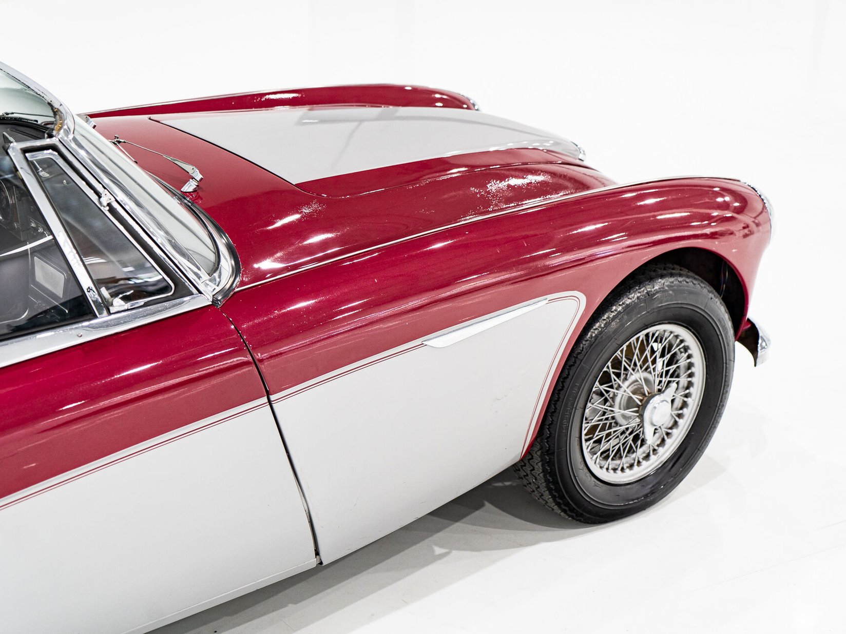 1960 Austin Healey 3000MKIII Project Car **PRIX EN USD** Red Montreal - photo #43