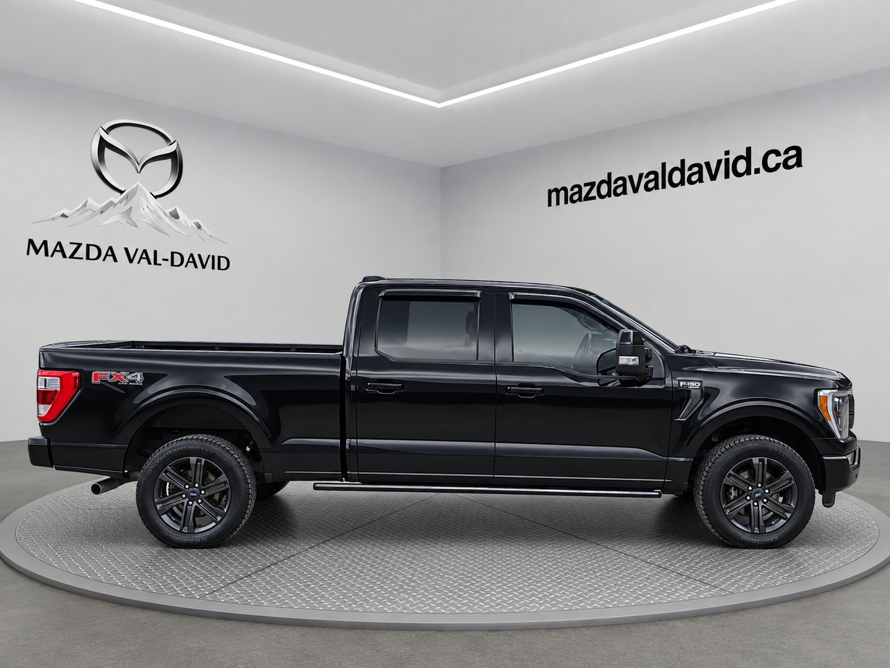 2023 Ford F-150 LARIAT, SuperCrew Black Val-David - photo #7