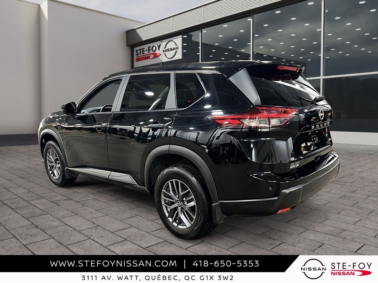 Nissan ROGUE S TRACTION INTEGRALE 2024 Noir Ste-Foy - photo #3