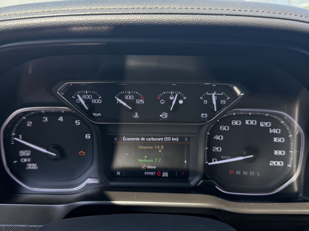GMC SIERRA K1500 ELEVATION Elevation cabine multiplace 4RM 157 po 2021 Blanc Gatineau - photo #17