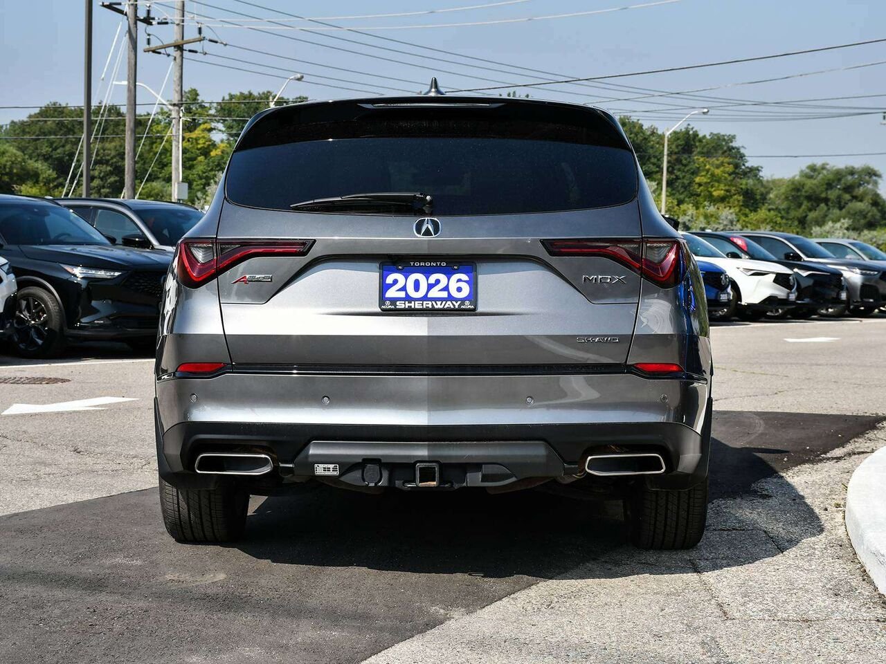 2026 Acura MDX A-Spec - ACURA CERTIFIED Grey Etobicoke - photo #8