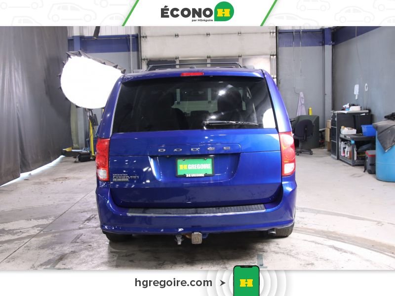 Dodge GR Caravan 821959 | SXT PREMIUM PLUS A/C CUIR ELECT MAGS 2018 Bleu Laval - photo #5