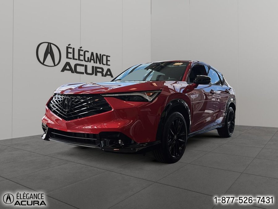 2026 ACURA ADX A-SPEC PLATINUM ÉLITE Milano Red