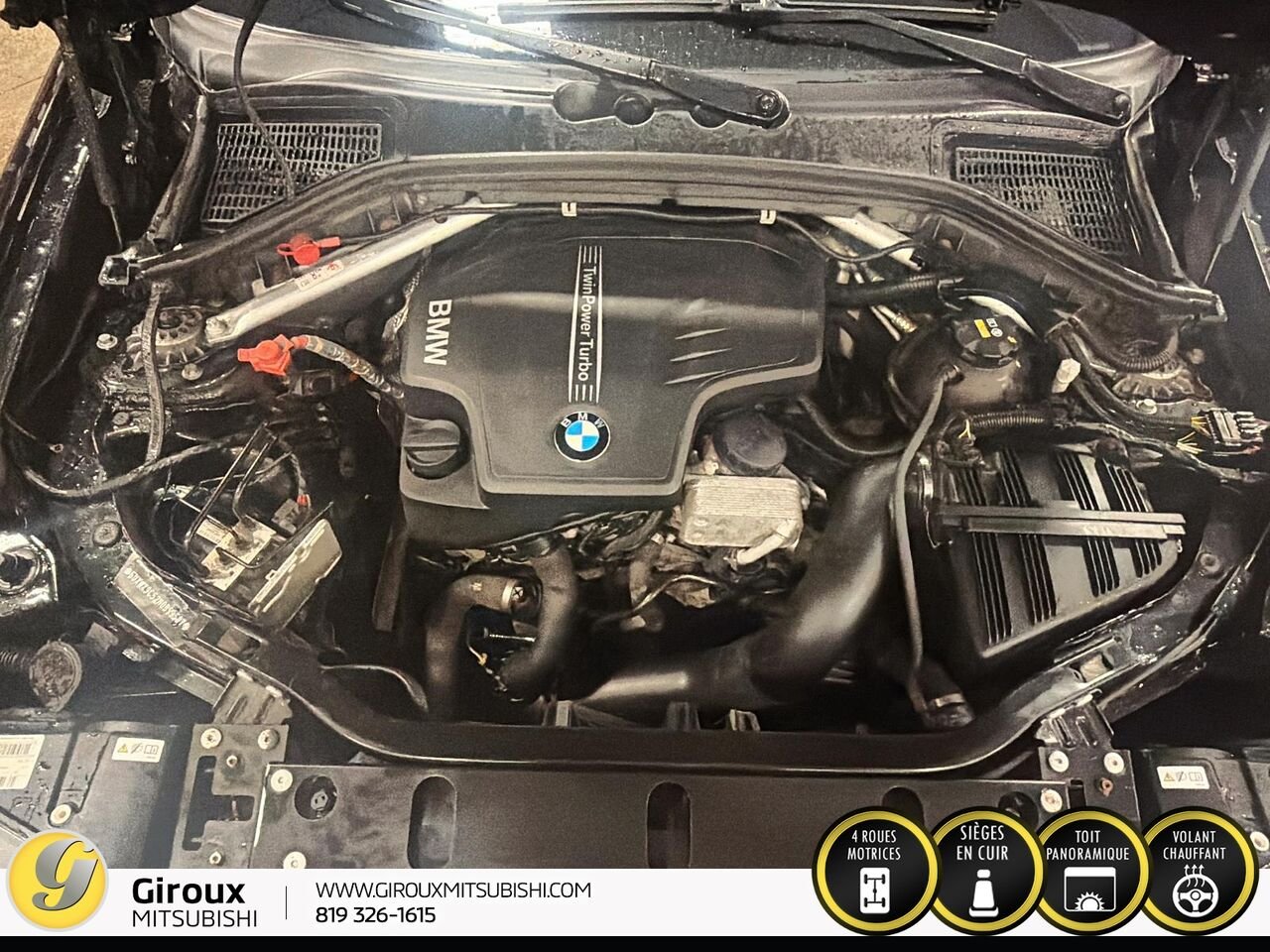2017 BMW X3 XDRIVE28I Black Sainte-Agathe-des-Monts - photo #8