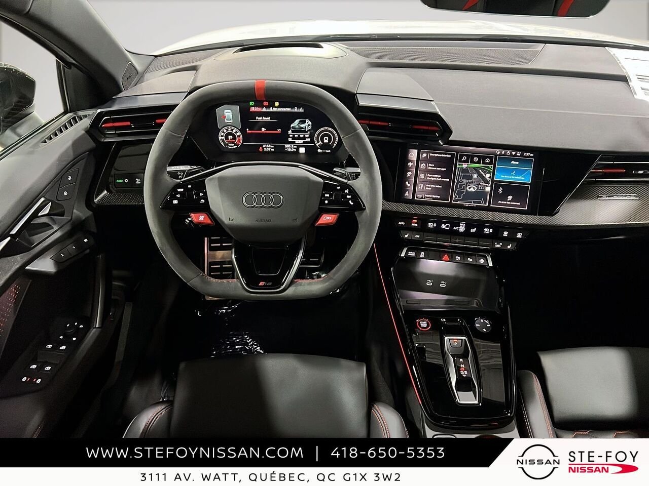 2026 Audi RS 3 OPTIQUE CARBONE PLUS ET DESIGN RS PACK White Ste-Foy - photo #13