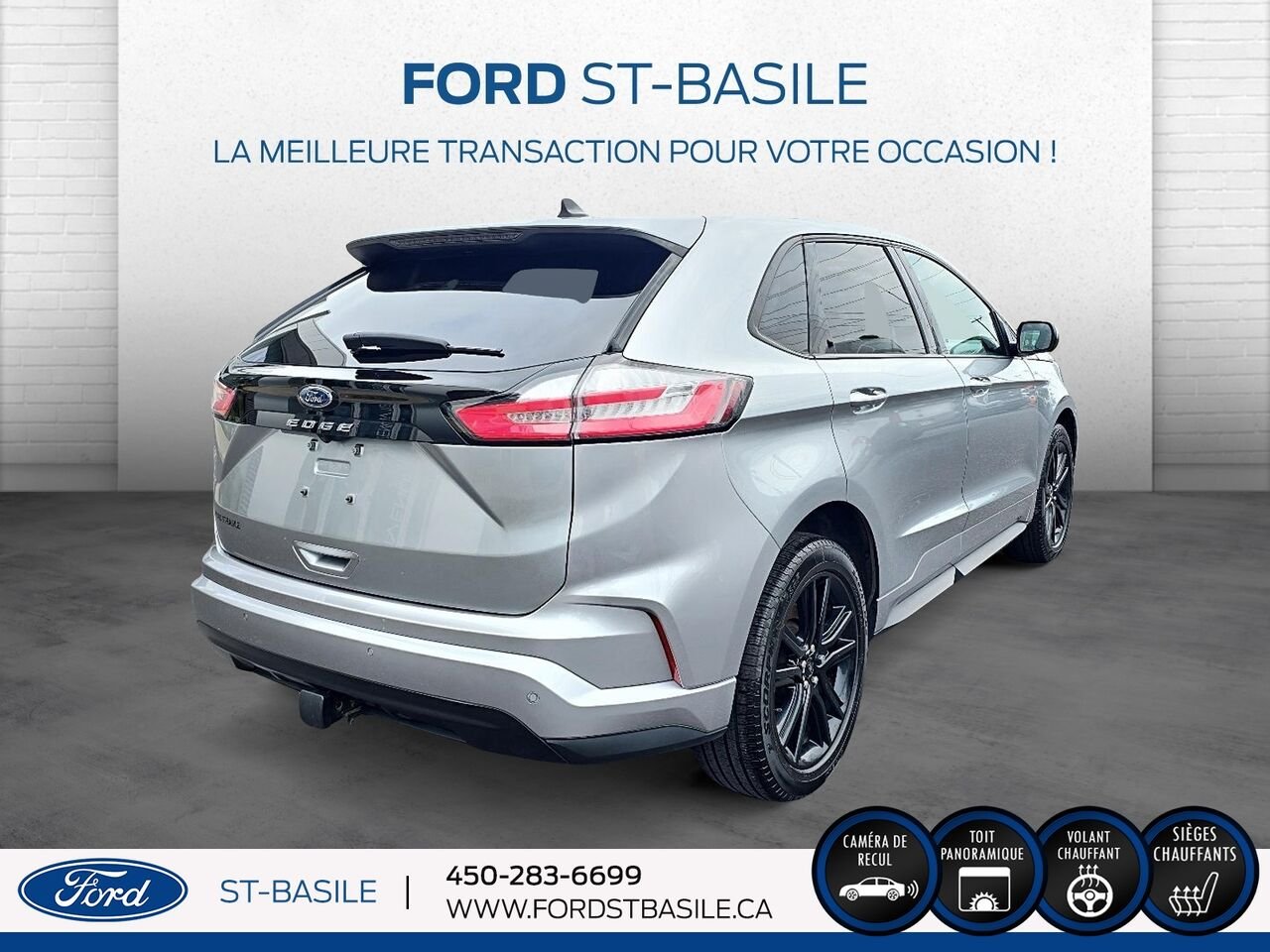 2024 Ford Edge Silver Saint-Basile-le-Grand - photo #7