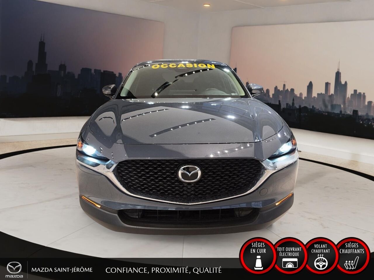 Mazda CX-30 GS-L | AWD | TOIT OUVRANT | CUIR 2025 Gris Saint-Jérôme - photo #2