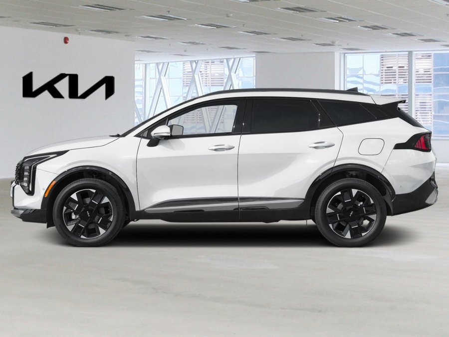 2027 KIA Sportage Hybrid SX TI avec intérieur noir Snow White Pearl