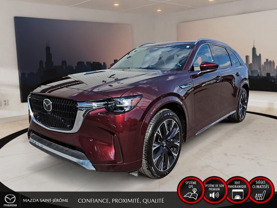 Mazda CX-90 hybride léger 2025 2025 Rouge