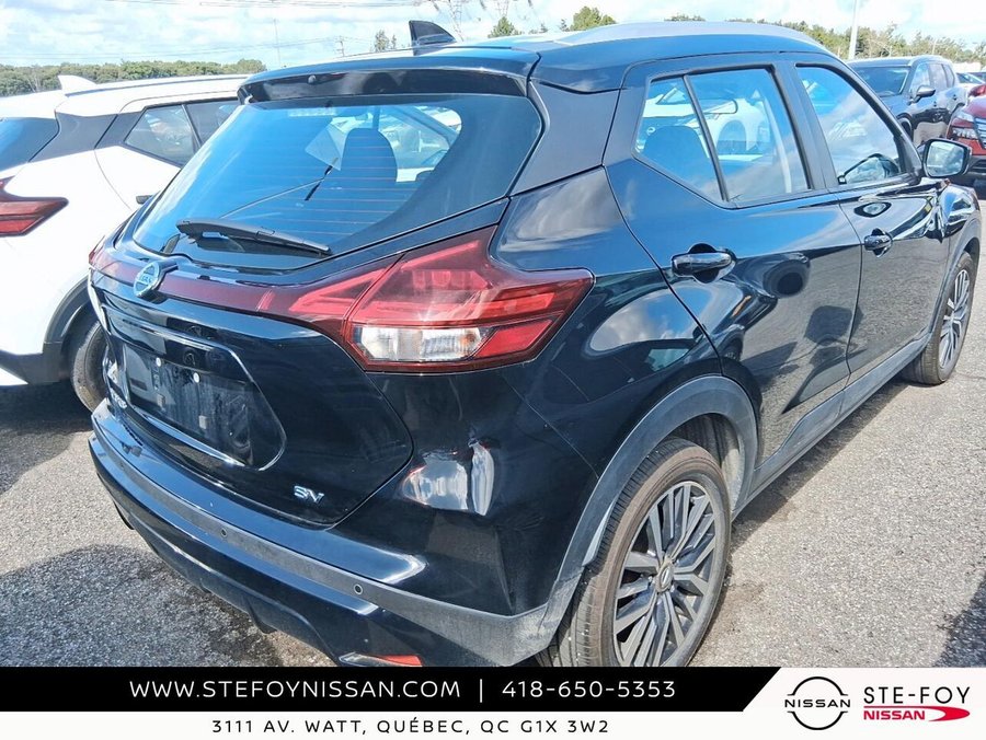 Nissan Kicks SV TA K6141A 2021 Noir