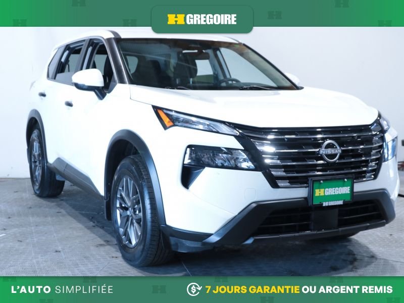 Nissan Rogue 822560 | S AWD AUTO AC GR ELEC MAGS CAM RECULE BLUETOOTH 2024 Blanc Laval - photo #0