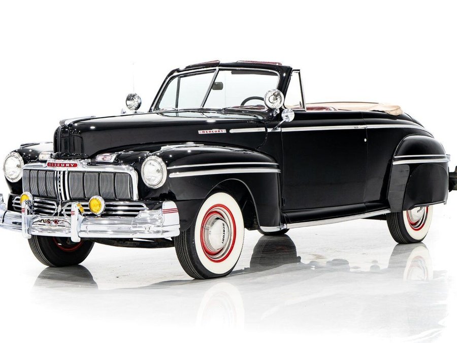 Mercury Eight 1947 1947 Noir