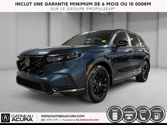 2024 Honda CR-V hybride EX-L Traction Intégrale Blue