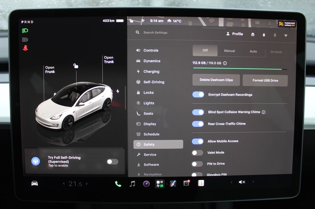 Tesla Model 3 VIN: 5YJ3E1EA5NF309574 2022 Blanc Sainte-Rose - photo #19